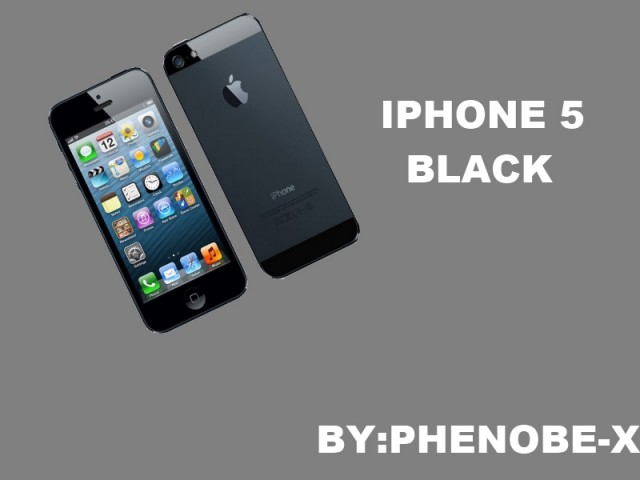 iPhone 5 (black) 